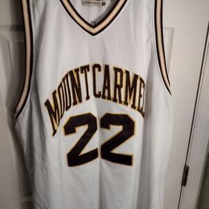 Vintage Donovan McNabb Mount Caramel Basketball Jersey Size 60  3xl